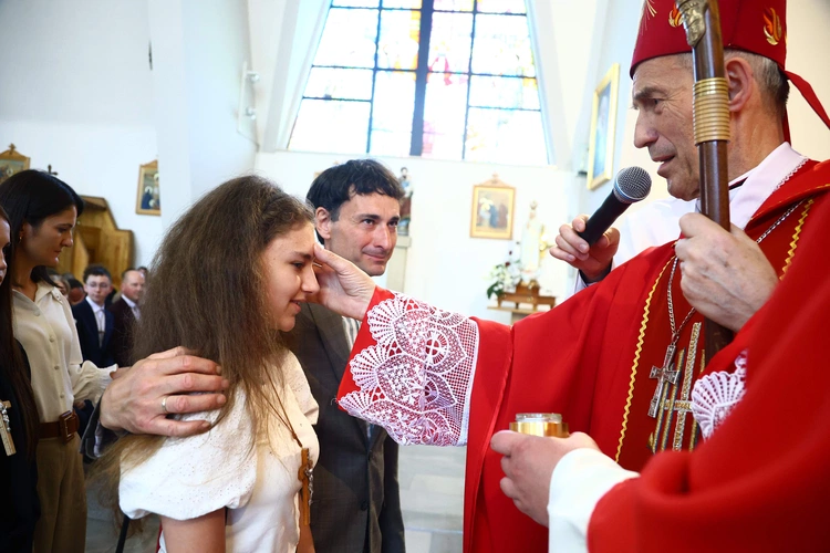 Bierzmowanie w Jodłowniku