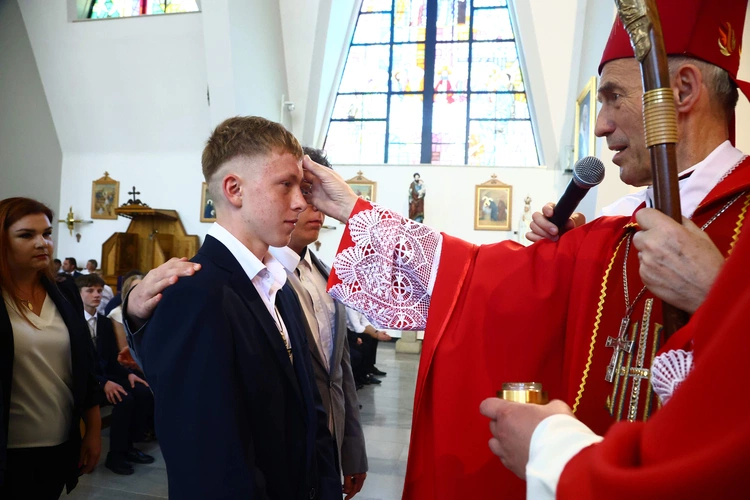Bierzmowanie w Jodłowniku