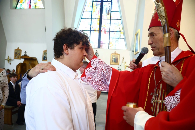 Bierzmowanie w Jodłowniku