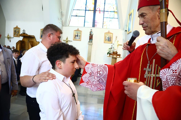 Bierzmowanie w Jodłowniku