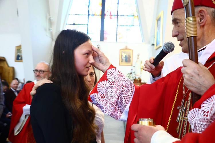 Bierzmowanie w Jodłowniku