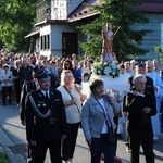 Lipnica Murowana. Msza św. i procesja z modlitwą o rekoronację Lipnickiej Madonny z Dzieciątkiem