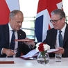 Premierzy Tusk i Starmer podpisali traktat obronny