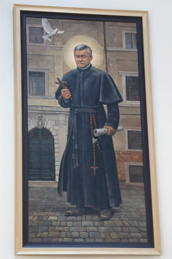 Elbląski wizerunek bł o. Jordana