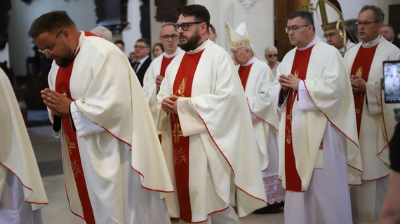 Święcenia kapłańskie ks. Filipa Psyka i ks. Marcela Korzeniewskiego
