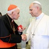 Kard. Ernest Simoni i papież Leon XIV