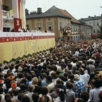Powitanie w Wadowicach w 1979 r
