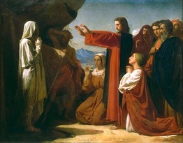 Wskrzeszenie Łazarza (1857 r.), Léon Bonnat