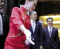 Obama szukał wsparcia w Chinach