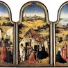 Hieronymus Bosch, Pokłon Trzech Króli, tryptyk, olej na desce
