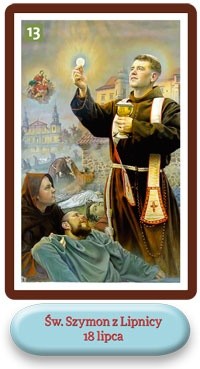14 października ŚW.SZYMON Z LIPNICY