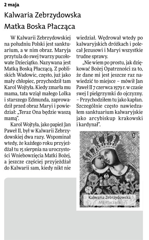 Cały Twój. Jan Paweł II w sanktuariach maryjnych całego świata