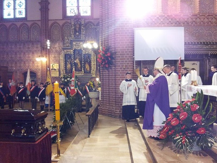 Pogrzeb śp. Księdza Prałata Mikołaja Sampa - Gdańsk-Wrzeszcz - Łostowice