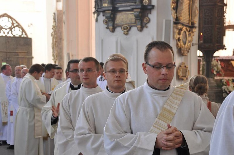 Święcenia Kapłańskie w Archidiecezji Gdańskiej - Bazylika Mariacka w Gdańsku - foto Mateusz Małek