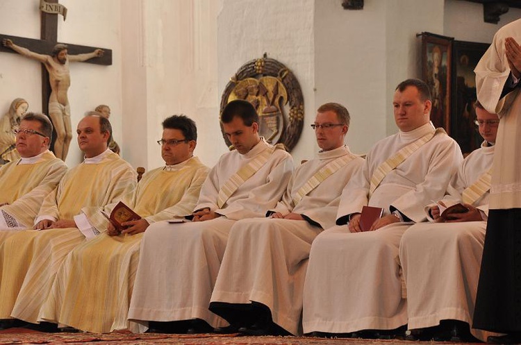 Święcenia Kapłańskie w Archidiecezji Gdańskiej - Bazylika Mariacka w Gdańsku - foto Mateusz Małek