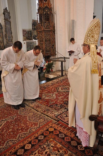 Święcenia Kapłańskie w Archidiecezji Gdańskiej - Bazylika Mariacka w Gdańsku - foto Mateusz Małek