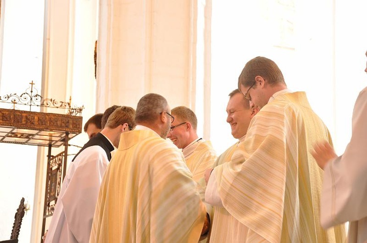 Święcenia Kapłańskie w Archidiecezji Gdańskiej - Bazylika Mariacka w Gdańsku - foto Mateusz Małek