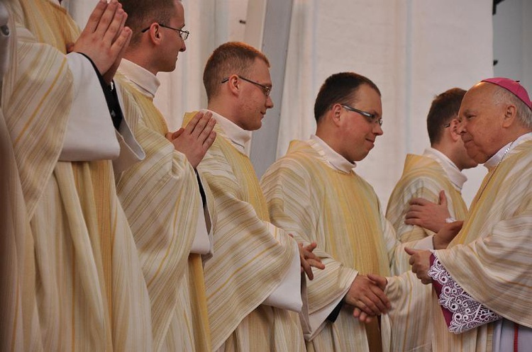 Święcenia Kapłańskie w Archidiecezji Gdańskiej - Bazylika Mariacka w Gdańsku - foto Mateusz Małek