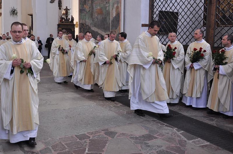 Święcenia Kapłańskie w Archidiecezji Gdańskiej - Bazylika Mariacka w Gdańsku - foto Mateusz Małek