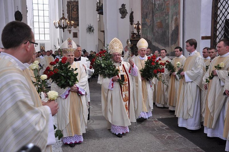 Święcenia Kapłańskie w Archidiecezji Gdańskiej - Bazylika Mariacka w Gdańsku - foto Mateusz Małek