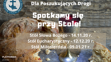 Cykl spotkań online: "SPOTKAMY SIĘ PRZY STOLE!"