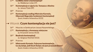 Sympozjum:  Co to znaczy być kontemplatykiem? Czy każda kontemplacja prowadzi nas do Boga?